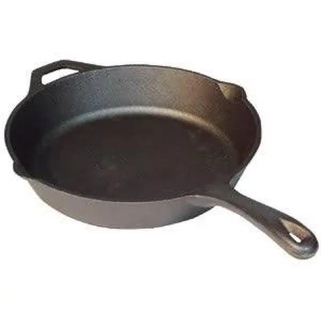 14" Seasoned Cast Iron Skillet