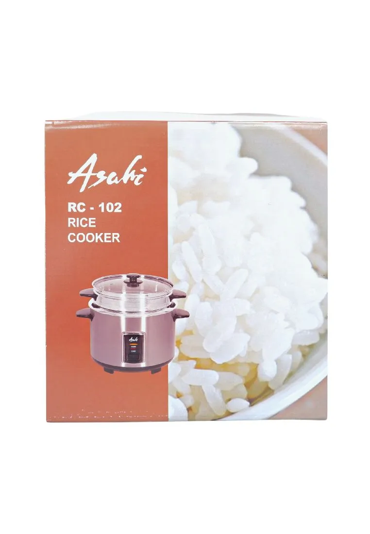 Asahi Rice Cooker 10-Cups with Steamer