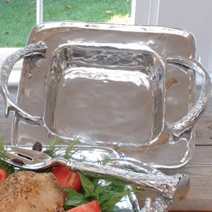 Beatriz Ball Small Western Antler Pyrex Casserole Dish