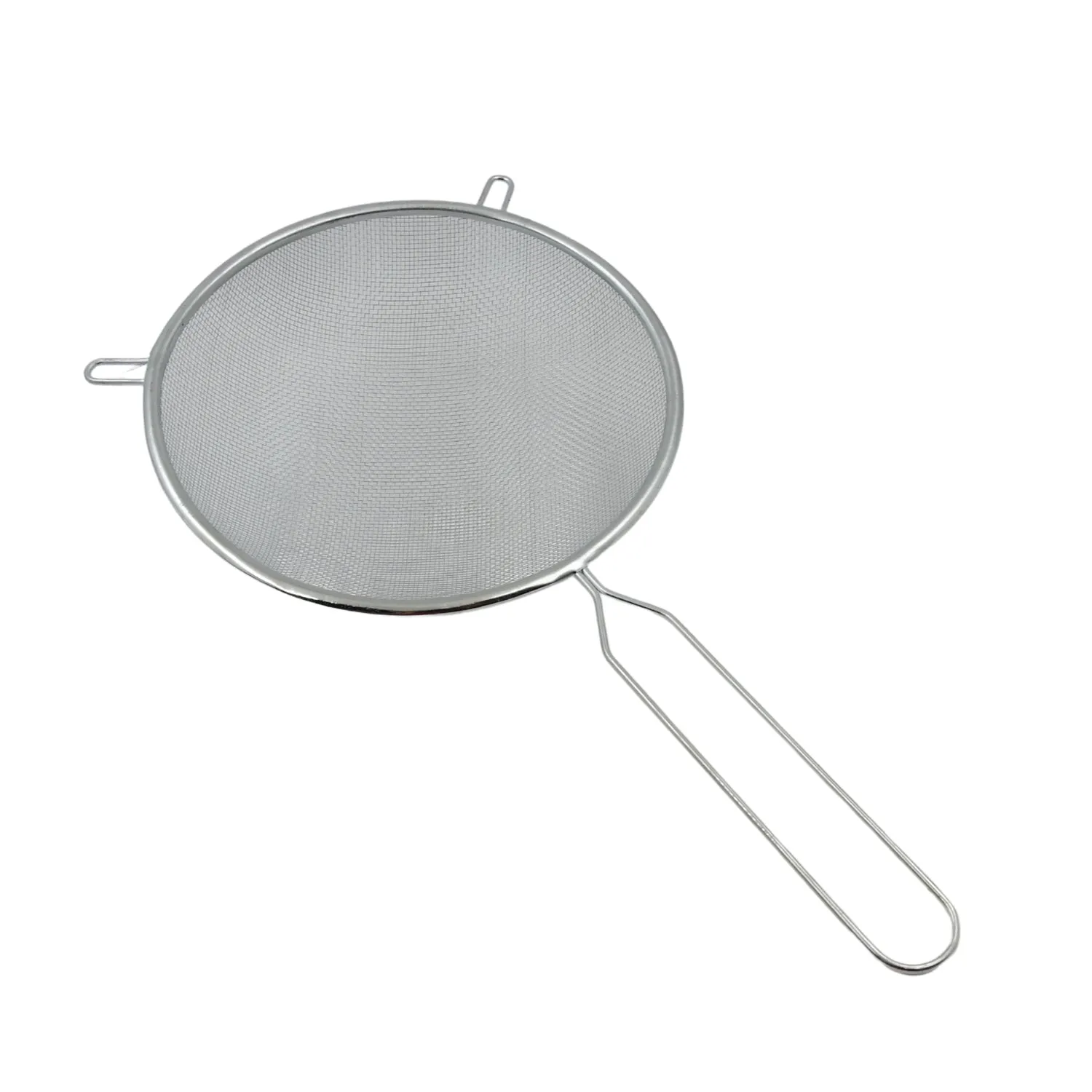 Big Mesh Strainer With Handle Stainless Steel Oil Straine, Mesh Sieve Strainer(1 Pc)