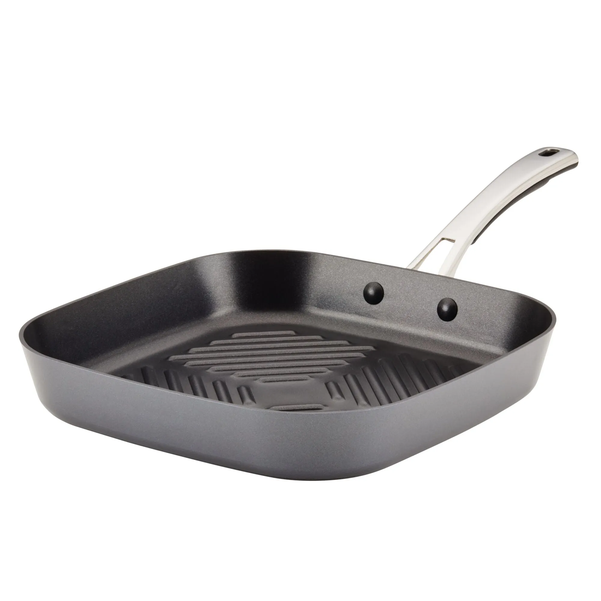 Cook   Create 11-Inch Hard Anodized Nonstick Deep Grill Pan