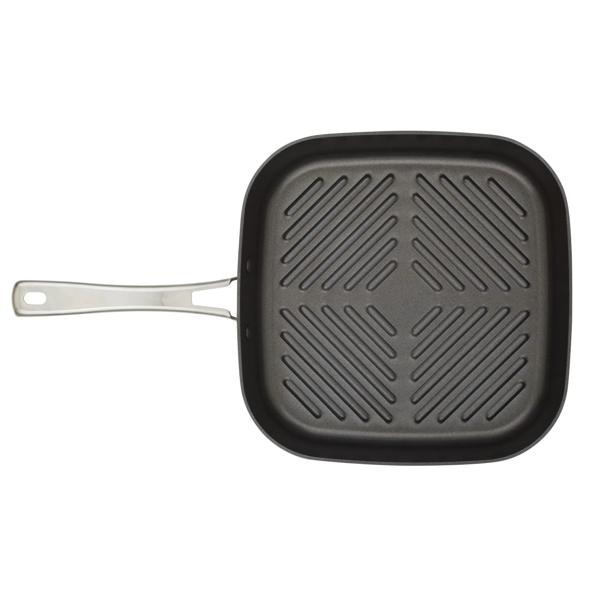 Cook   Create 11-Inch Hard Anodized Nonstick Deep Grill Pan