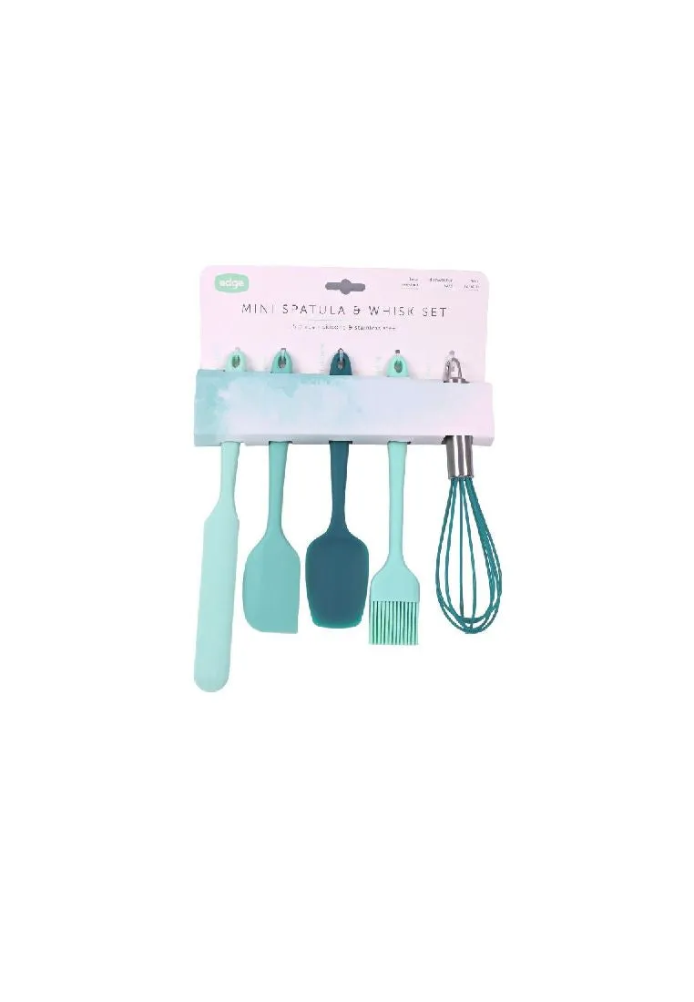 Edge 5piece Silicone Mini Spatula Set 8"