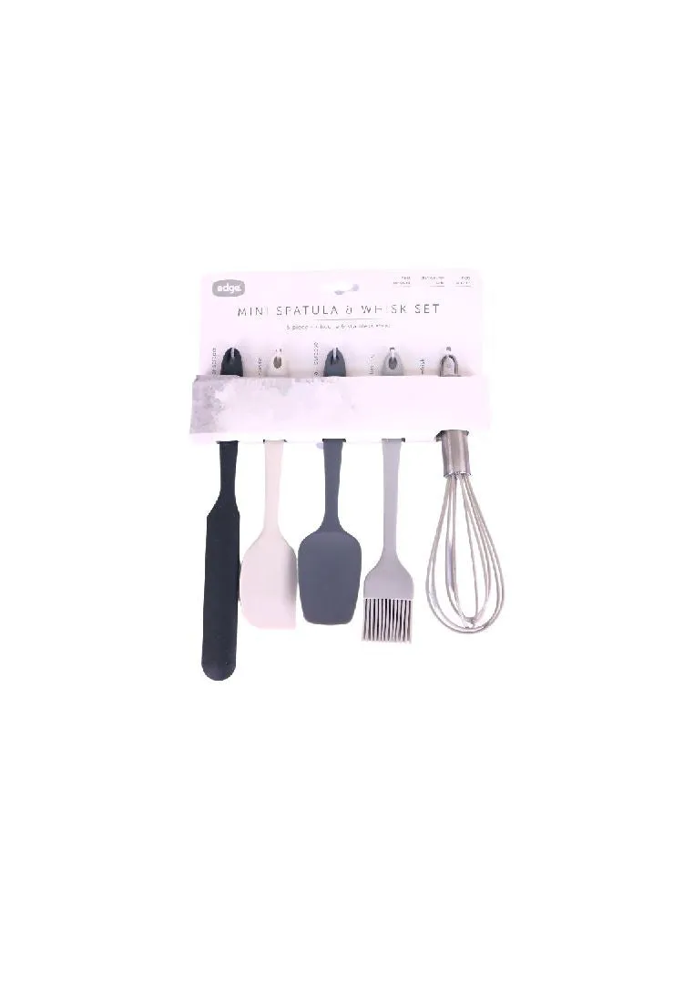 Edge 5piece Silicone Mini Spatula Set 8"