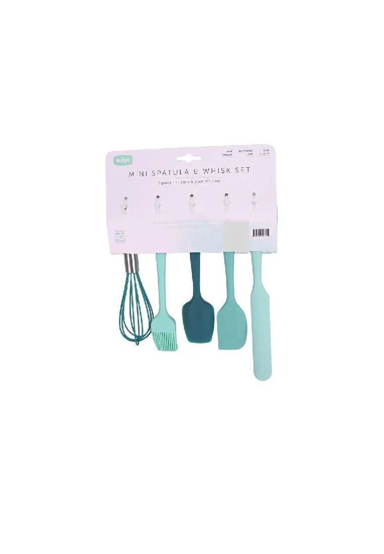 Edge 5piece Silicone Mini Spatula Set 8"