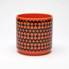 Hornsea Planty Medium - Repeat Flower Orange