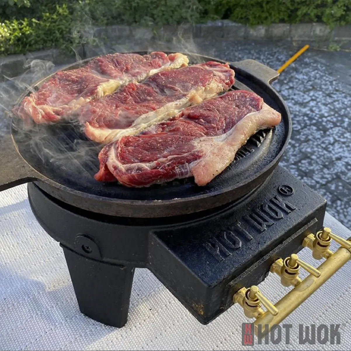 HOT WOK Grillpan - 32,5 cm Ø