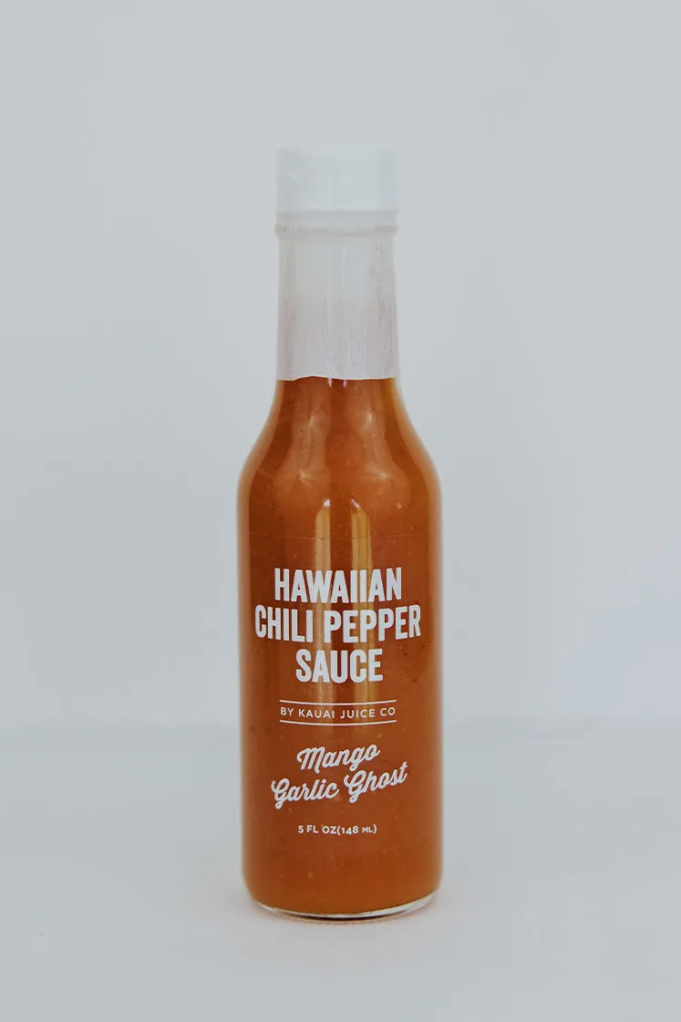 Kauai Juice Co. Hot Sauce - Mango Garlic Ghost