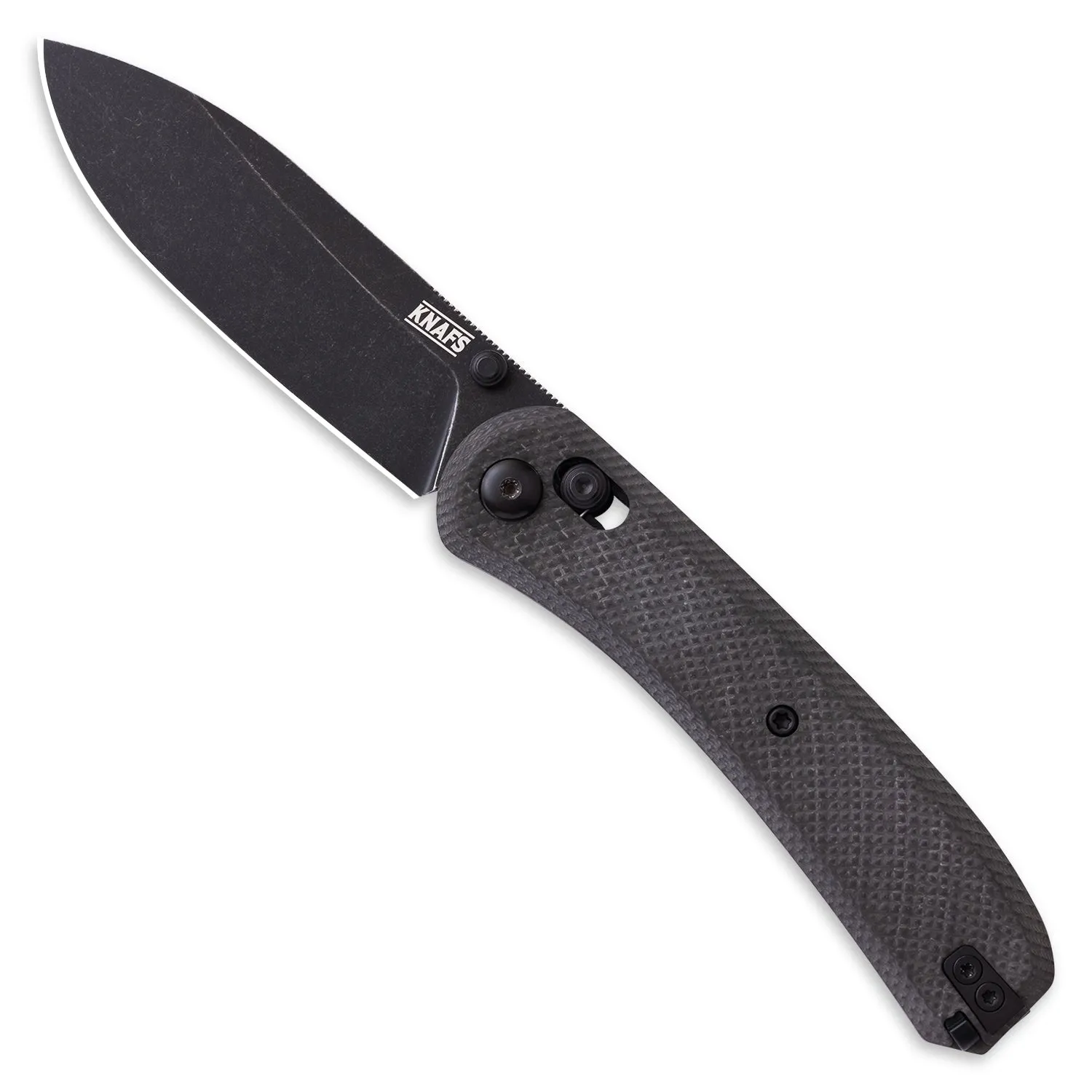 Lander 2 Pocket Knife - Carbon Fiber - Pre-Built