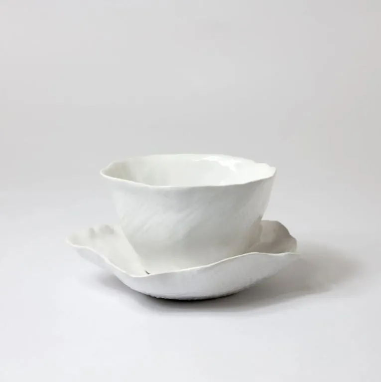 Organic Cup and Saucer