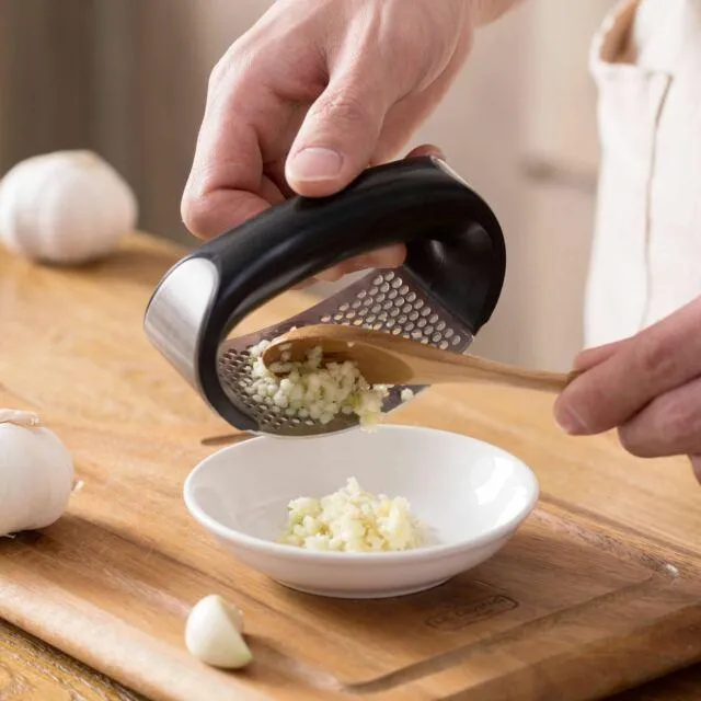 Stainless Steel Garlic Presser