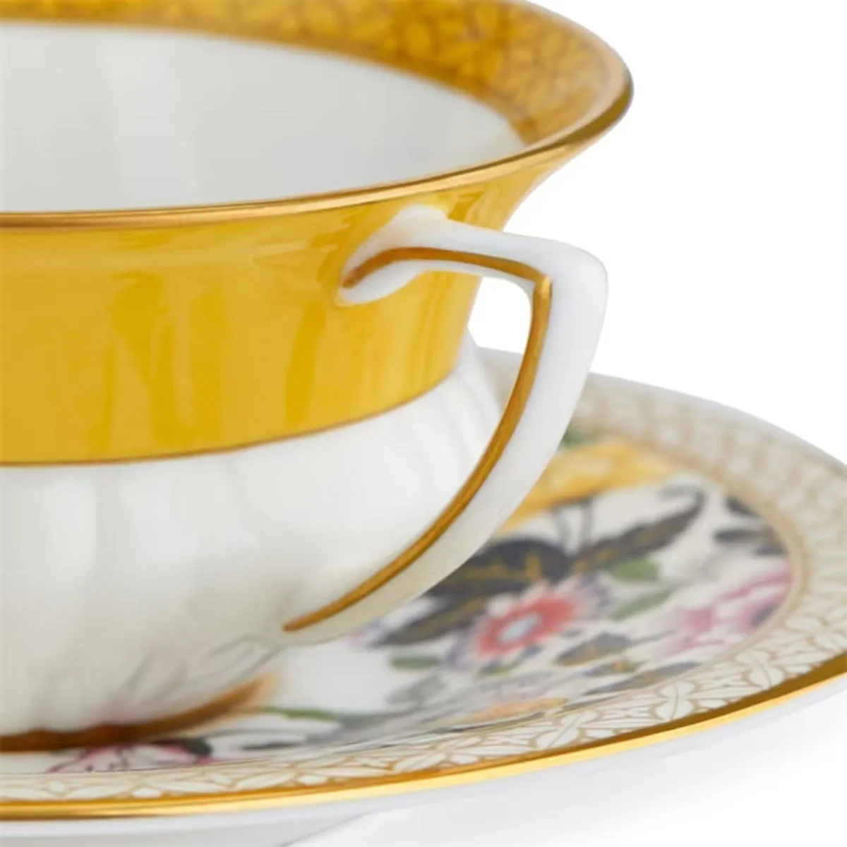 Wedgwood Wonderlust Cup & Saucer Primrose