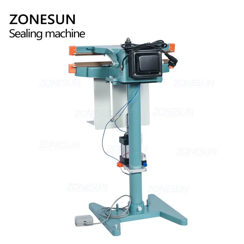 ZS-FK450D Pneumatic Foot Pedal Plastic Bag Heating Sealing Machine