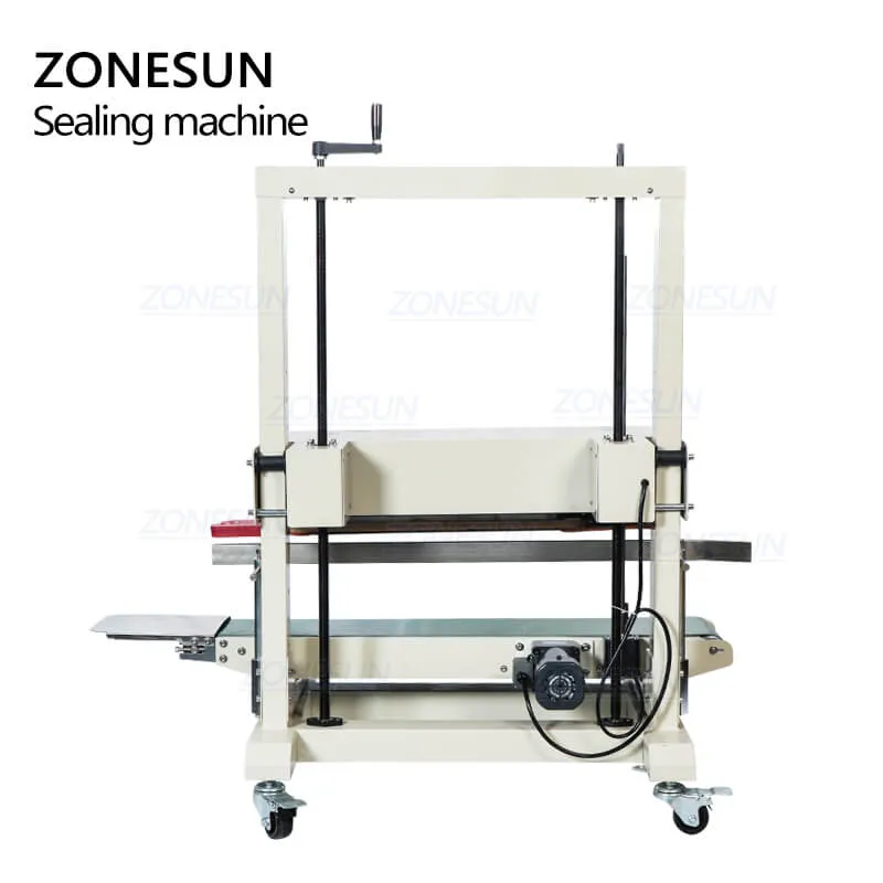 ZS-FR1100 Semi-automatic Continuous Snacks Cookie Food Pouch Plastic Bag Side Sealing Machine