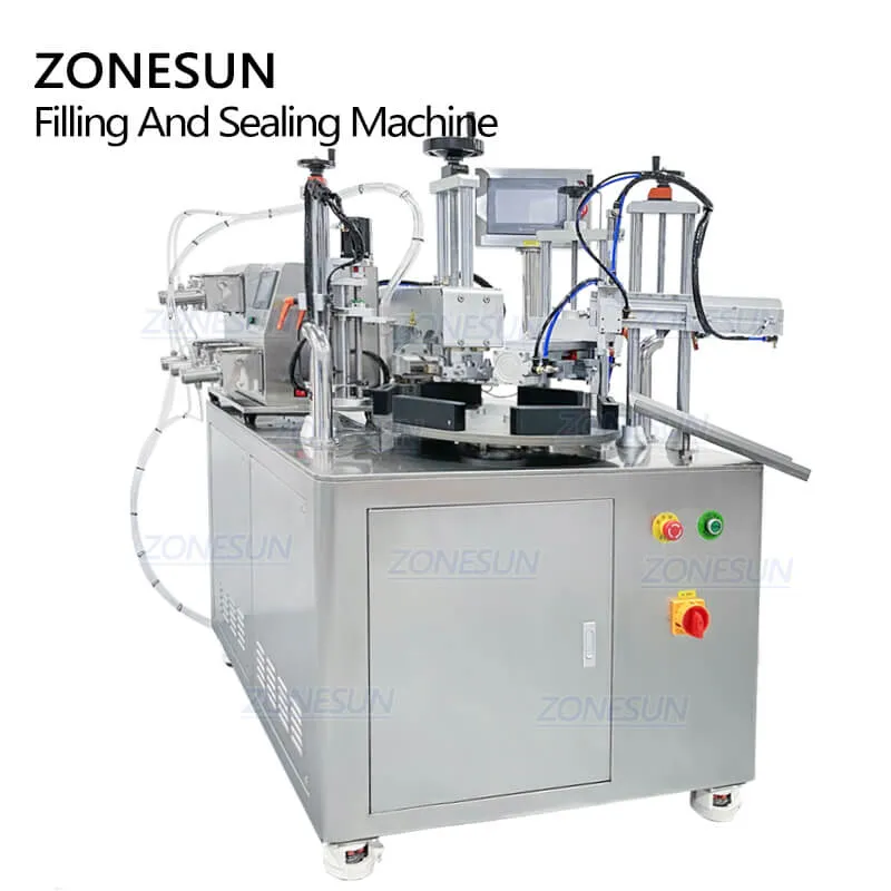 ZS-FS50U Automatic Monodose Strips Small Plastic Ampoule Soft Tube Filling Sealing Machine