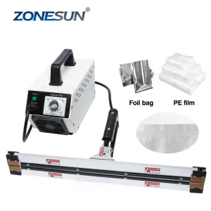 ZS-IPS-300 Hand Impulse Sealer Handheld Heat Impulse Sealer Manual Sealing Machine